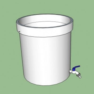 première étape pour fabriquer un lombricompost